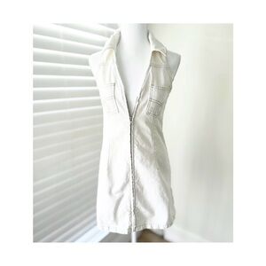 Urban Outfitters BDG Cream Jean Dress